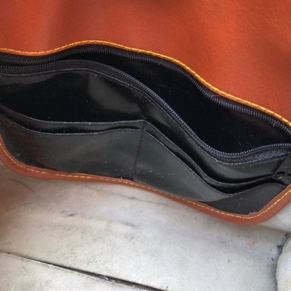 DOONEY & BOURKE Vintage 90's Leather Handbag - Picture 7 of 8